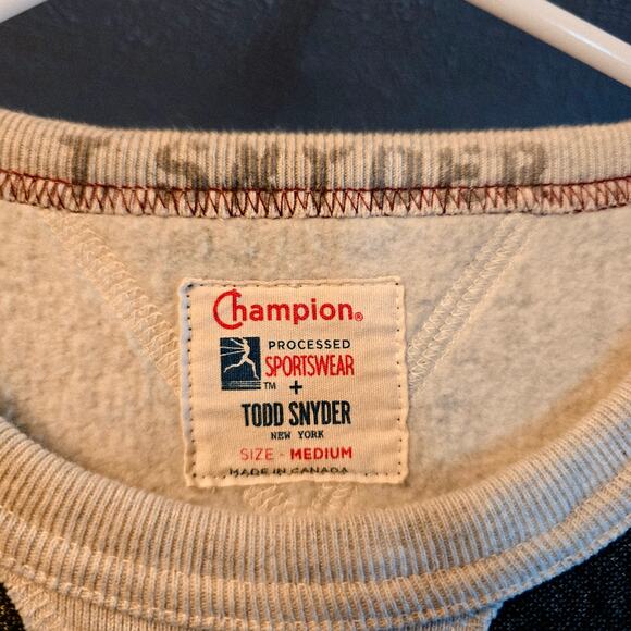 Champion X Todd Snyder sweatshirt size medium - Picture 5 of 6